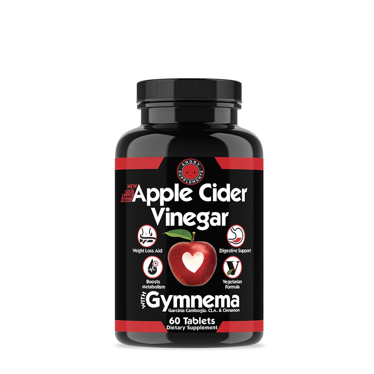 Apple Cider Vinegar with Gymnema - 60 Tablets (30 Servings)  | GNC